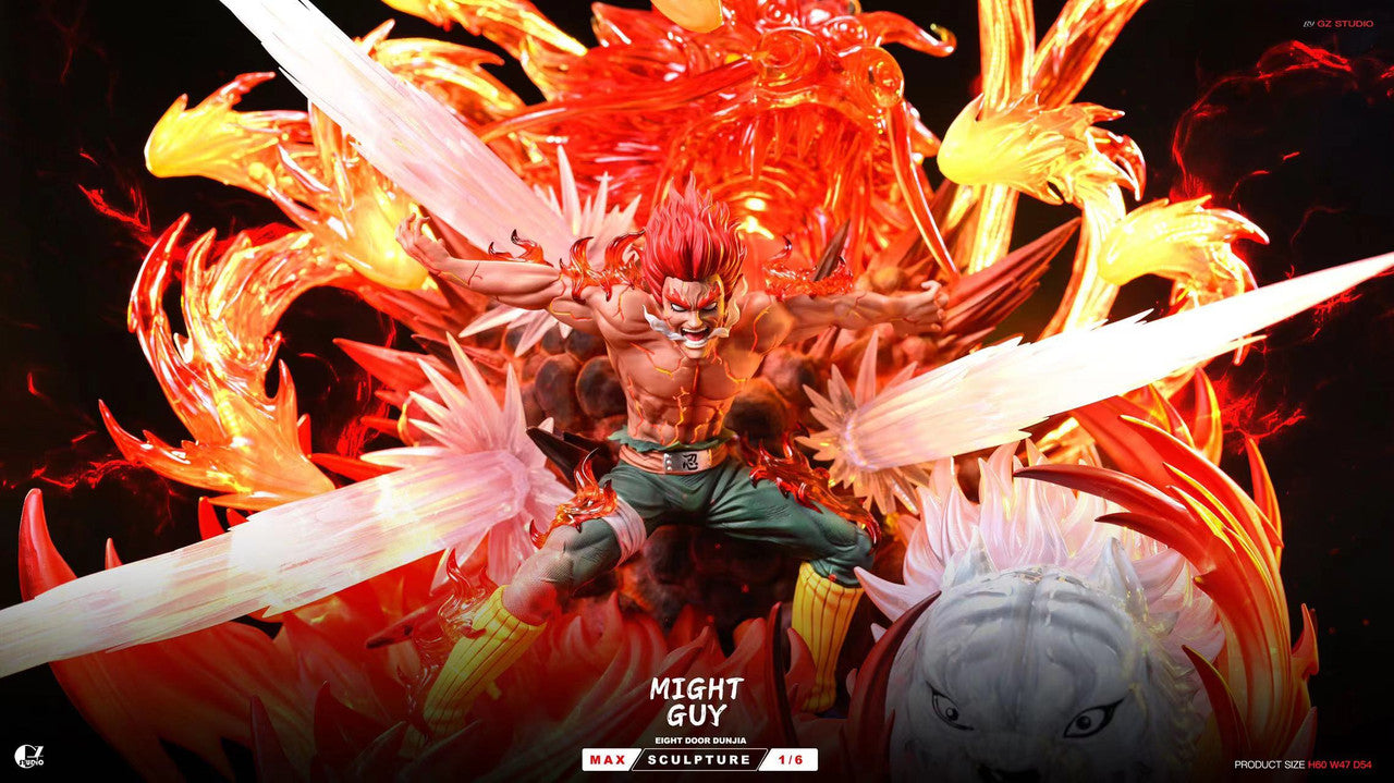 [Pre-Order] GZ Studio - Statue - Naruto - Might Guy with LED