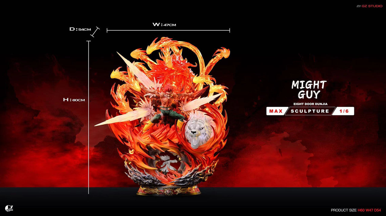 [Pre-Order] GZ Studio - Statue - Naruto - Might Guy with LED