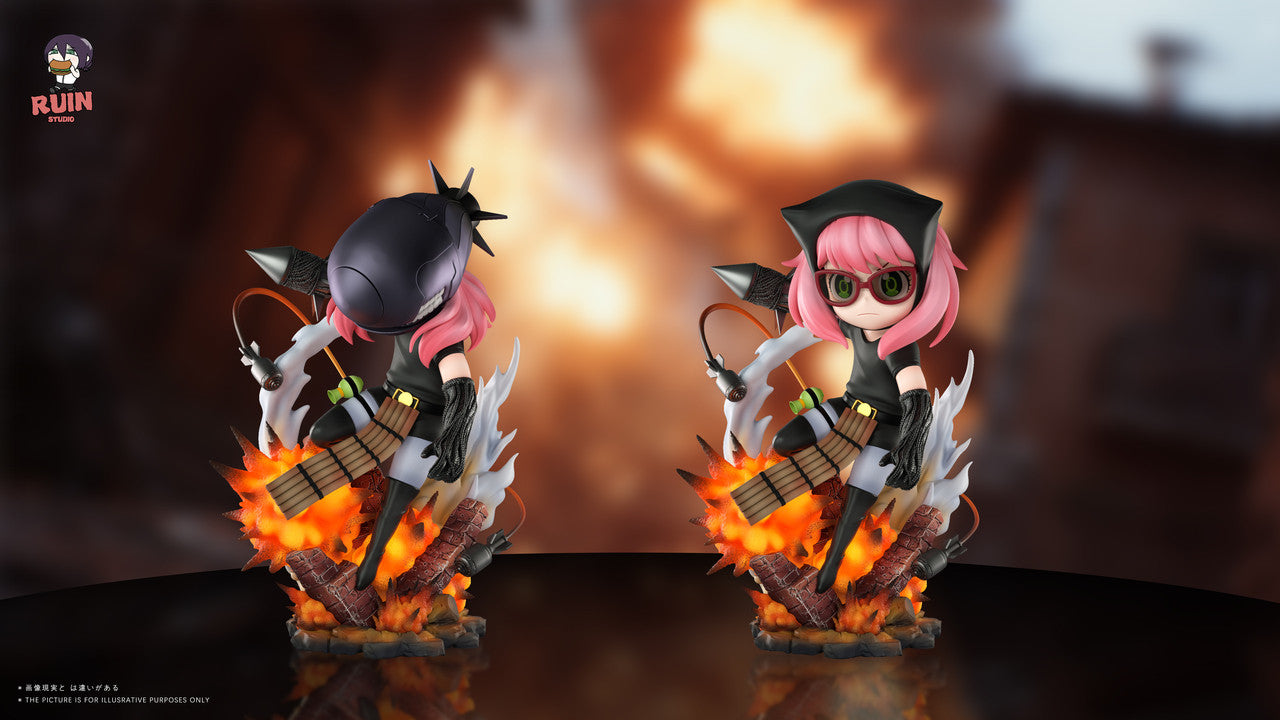 [Pre-Order] RUIN Studio & ChaoMian Studio - Statue - Spy x Family - Anya cos Bomb Girl Reze with LED