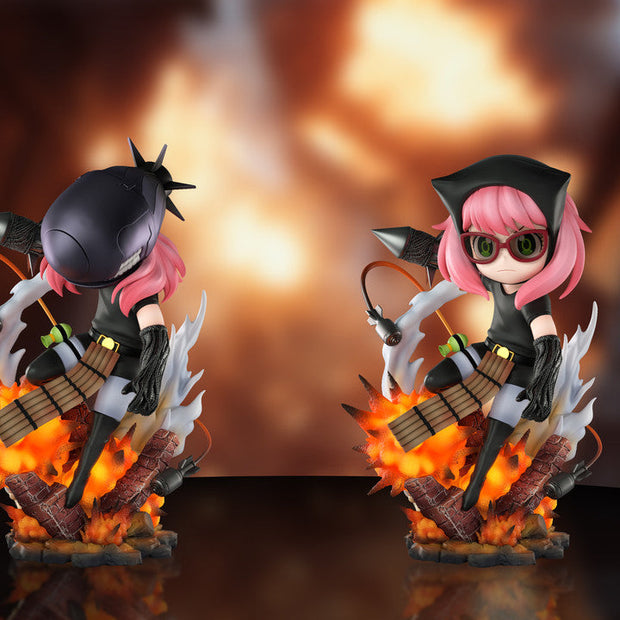 [Pre-Order] RUIN Studio & ChaoMian Studio - Statue - Spy x Family - Anya cos Bomb Girl Reze with LED