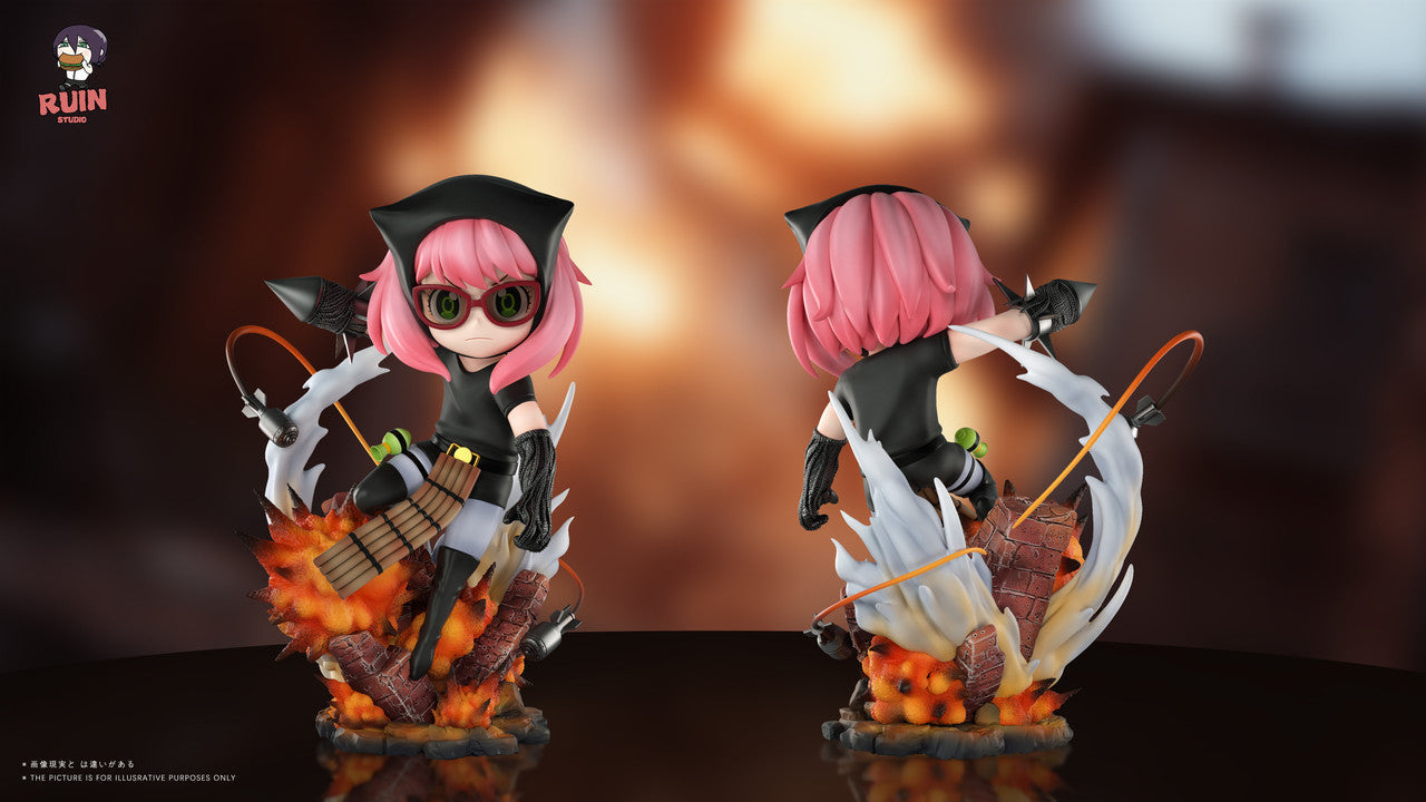 [Pre-Order] RUIN Studio & ChaoMian Studio - Statue - Spy x Family - Anya cos Bomb Girl Reze with LED