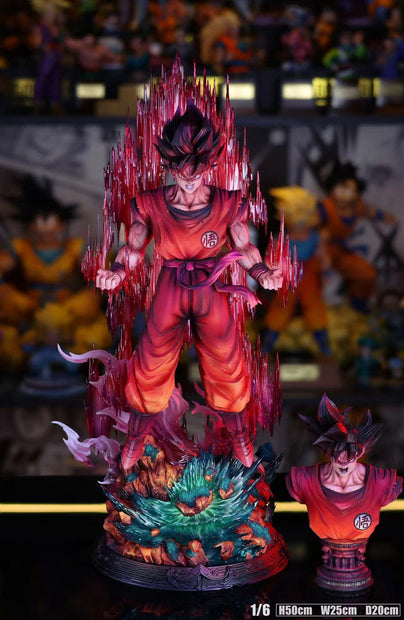 [Pre-Order] YUN QI Studio - Statue - Dragon Ball Goku Kaio-ken
