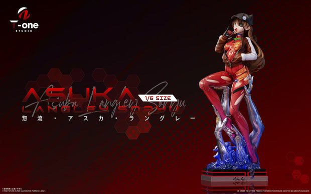 [Pre-Order] T-ONE Studio - Statue - Soryu Asuka Langley Neon Genesis Evangelion