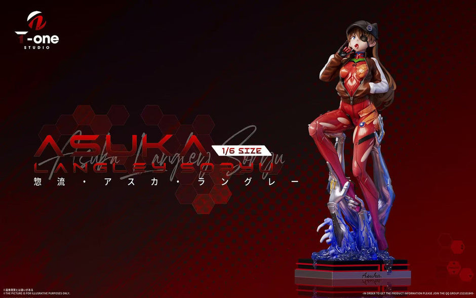 [Pre-Order] T-ONE Studio - Statue - Soryu Asuka Langley Neon Genesis Evangelion