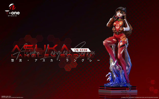 [Pre-Order] T-ONE Studio - Statue - Soryu Asuka Langley Neon Genesis Evangelion