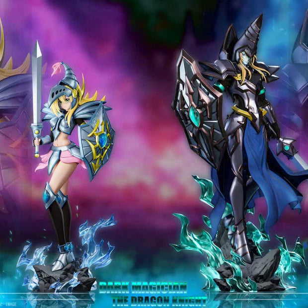 [Pre-Order] BBSD Studio - Statue - Dark Magician X Dark Magician Girl the Dragon Knight Yu-Gi-Oh!
