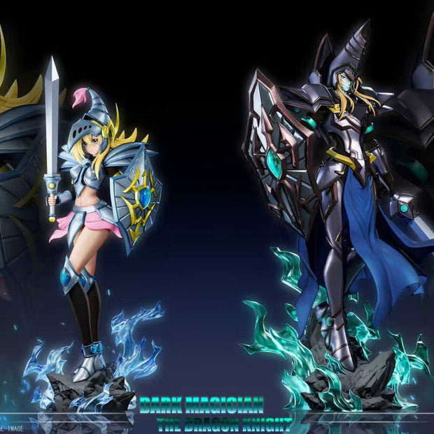 [Pre-Order] BBSD Studio - Statue - Dark Magician X Dark Magician Girl the Dragon Knight Yu-Gi-Oh!