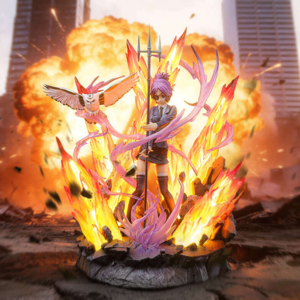 [Pre-Order] Arcobaleno Studio - Statue - Katekyo Hitman Reborn - Kurōmu Dokuro with LED