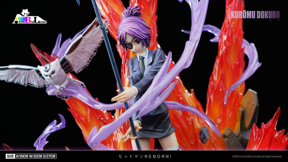 [Pre-Order] Arcobaleno Studio - Statue - Katekyo Hitman Reborn - Kurōmu Dokuro with LED
