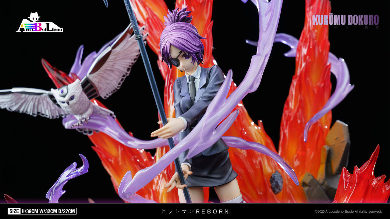 [Pre-Order] Arcobaleno Studio - Statue - Katekyo Hitman Reborn - Kurōmu Dokuro with LED