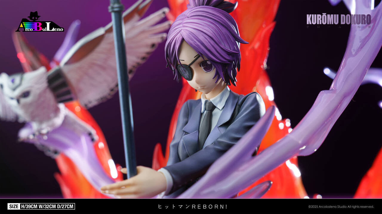 [Pre-Order] Arcobaleno Studio - Statue - Katekyo Hitman Reborn - Kurōmu Dokuro with LED