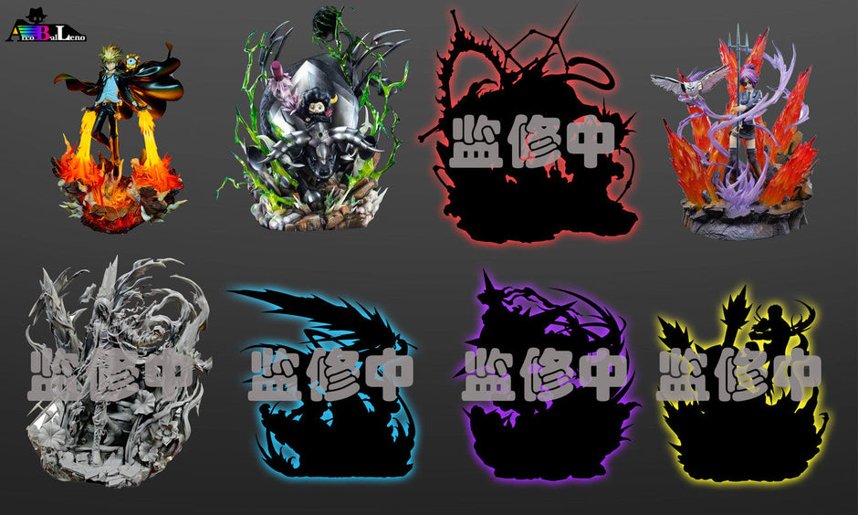 [Pre-Order] Arcobaleno Studio - Statue - Katekyo Hitman Reborn - Kurōmu Dokuro with LED