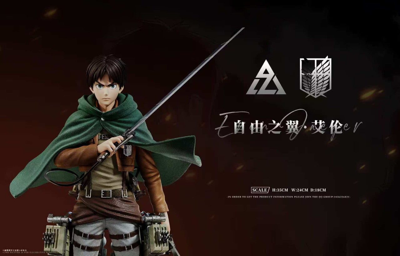 [Pre-Order] AZ Studio - Statue - Attack On Titan - Wings of Freedom Eren Jeager
