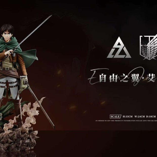 [Pre-Order] AZ Studio - Statue - Attack On Titan - Wings of Freedom Eren Jeager