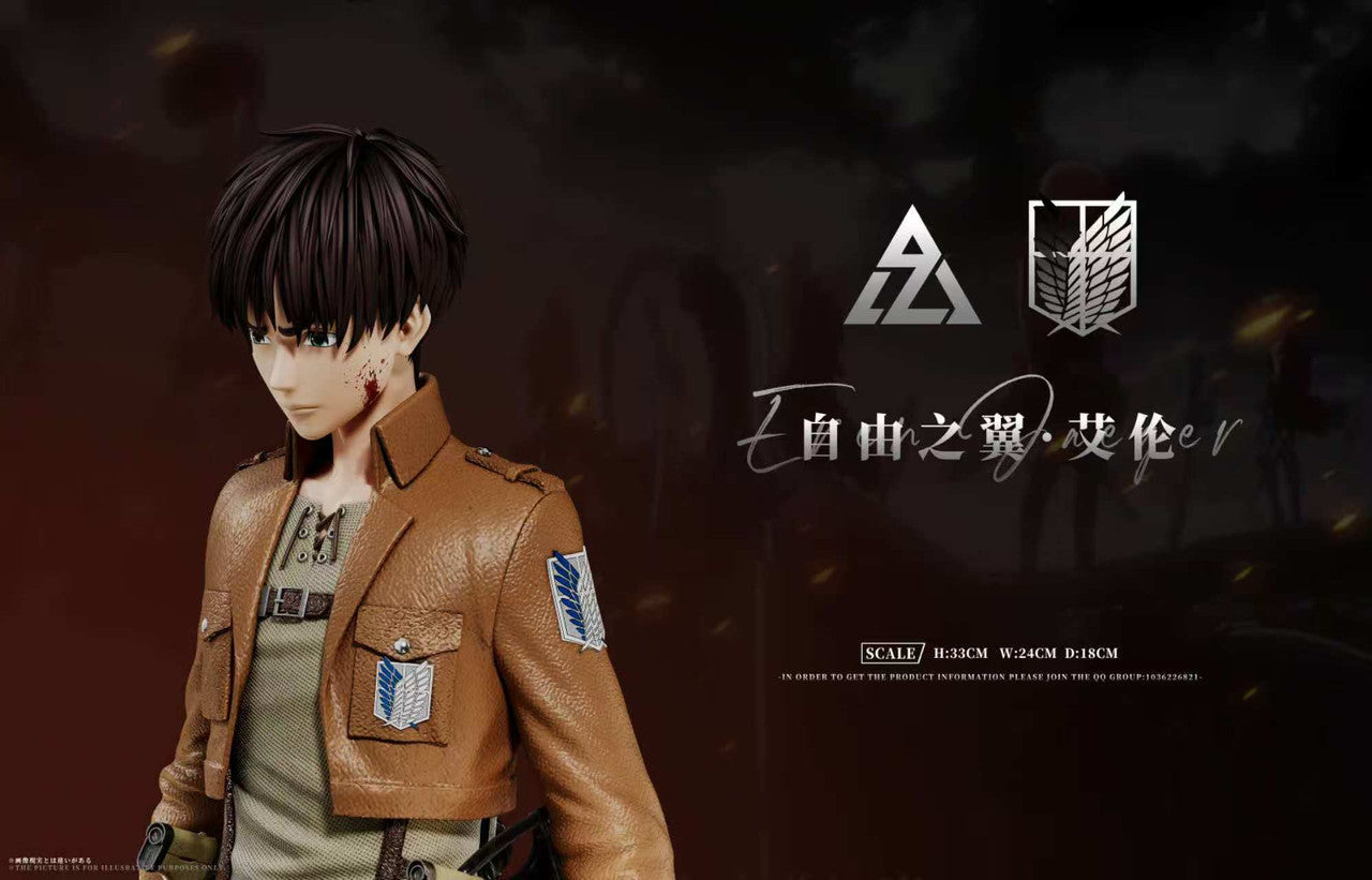 [Pre-Order] AZ Studio - Statue - Attack On Titan - Wings of Freedom Eren Jeager