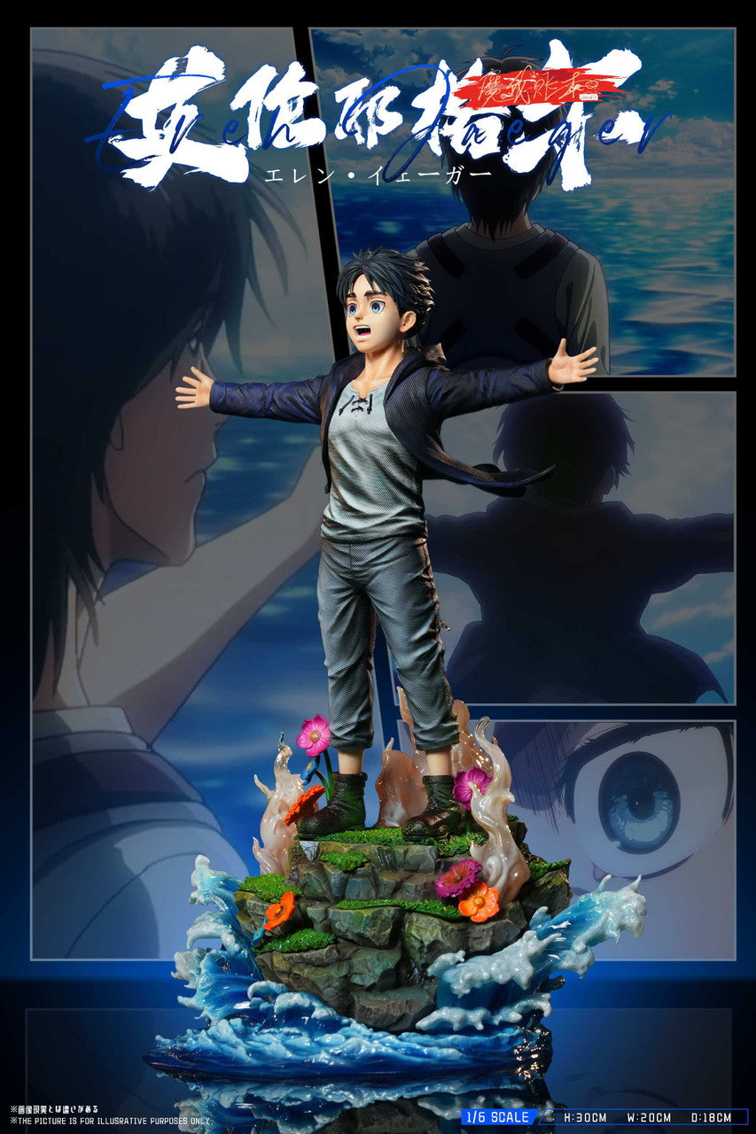 [Pre-Order] MWZB Studio - Statue - Attack On Titan - Eren Jeager