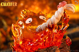 [Pre-Order] Wu Yu Studio - Statue - Calcifer Eating Hair Howl's Moving Castle