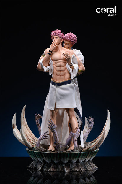 [Pre-Order] Coral Studio - Statue - Jujutsu Kaisen - Ryomen Sukuna & Yuji Itadori