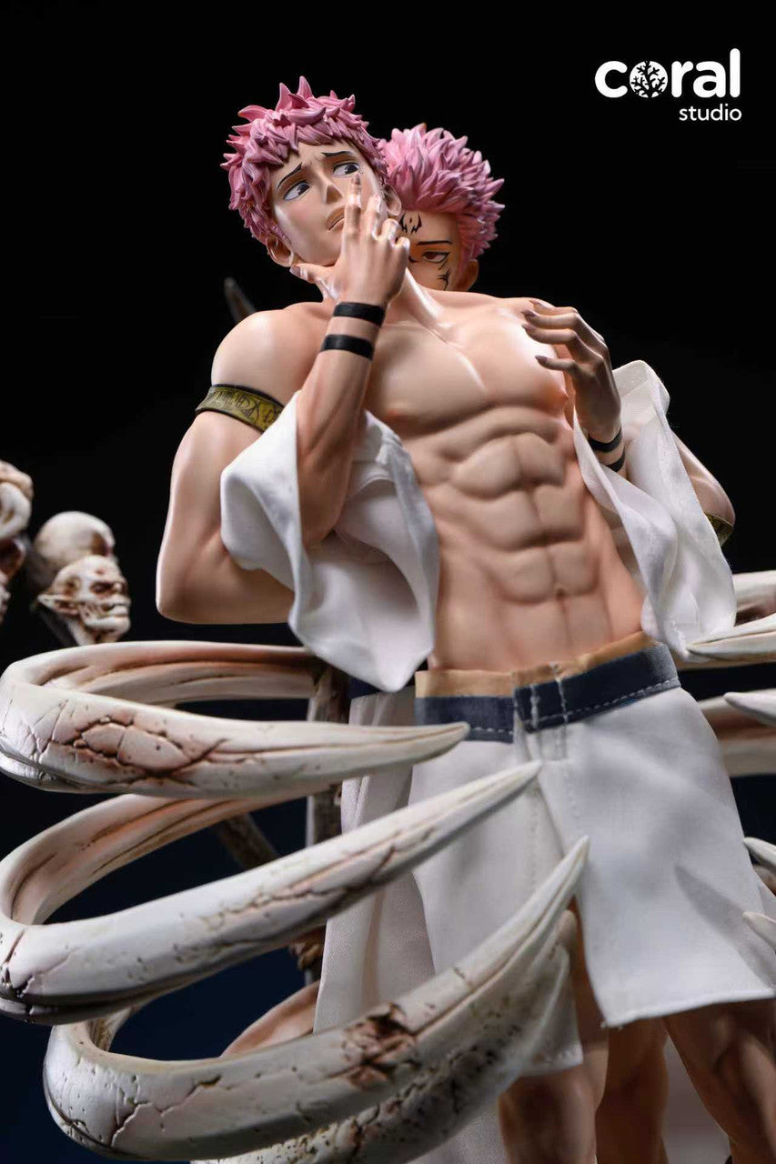 [Pre-Order] Coral Studio - Statue - Jujutsu Kaisen - Ryomen Sukuna & Yuji Itadori