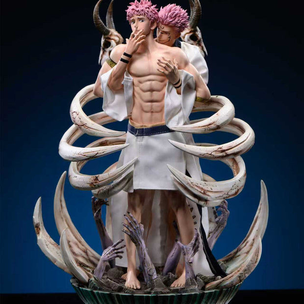[Pre-Order] Coral Studio - Statue - Jujutsu Kaisen - Ryomen Sukuna & Yuji Itadori