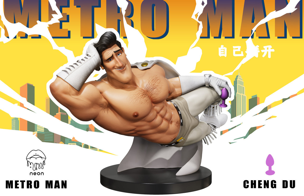 [Pre-Order] NEON Studio - Statue - METRO MAN Megamind