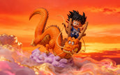 [Pre-Order] Tenka Studio - Statue - Goku Riding a Dragon Dragon Ball