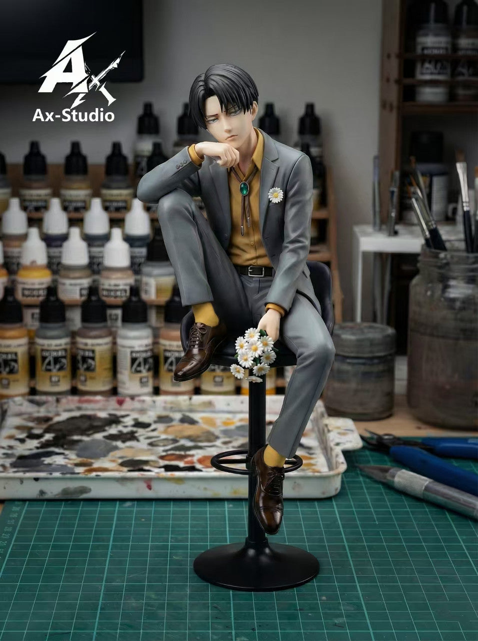 [Pre-Order] AA x AX Studio - Statue - Attack on Titan - Levi Ackerman
