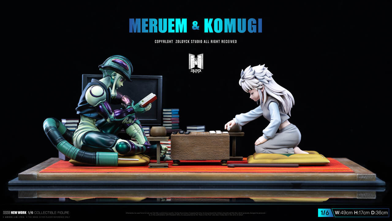 [Pre-Order] Zoldyck Studio - Statue - Meruem and Komugi playing Gungi Hunter x Hunter