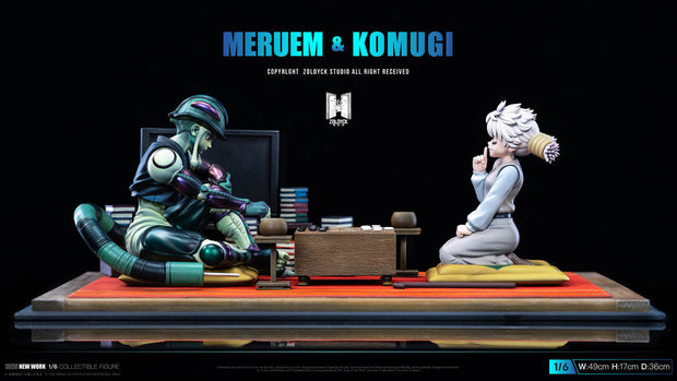 [Pre-Order] Zoldyck Studio - Statue - Meruem and Komugi playing Gungi Hunter x Hunter
