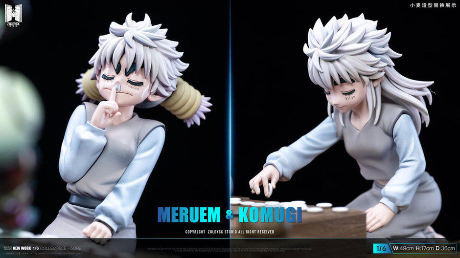 [Pre-Order] Zoldyck Studio - Statue - Meruem and Komugi playing Gungi Hunter x Hunter