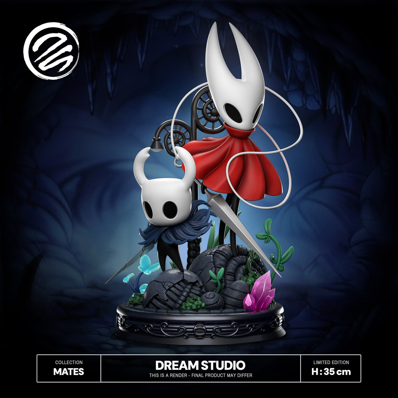 [Pre-Order] Dream Studio - Statue - Hollow Knight and Hornet