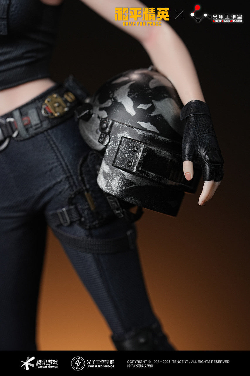 [Pre-Order] Light Year Studio & Game for Peace - Statue - star team Jili & Special Force Helmets Man (Licensed)