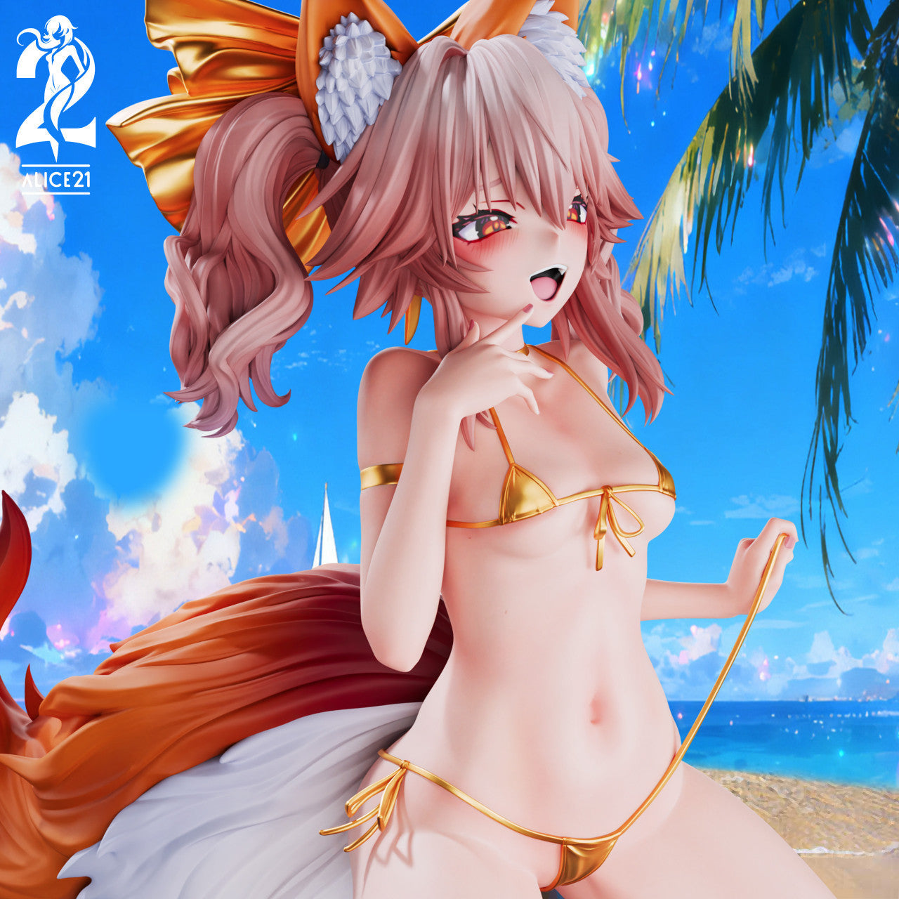 [Pre-Order] Alice21 Studio - Statue - Summer Day Fox RubbishFOX (Licensed)