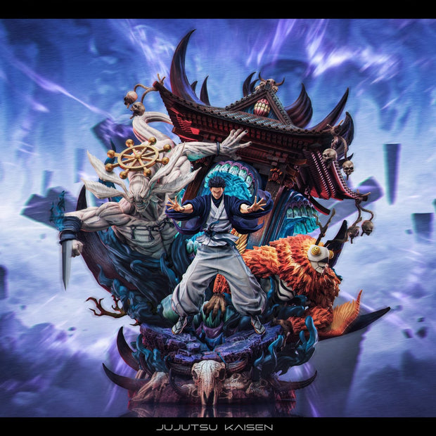 [Pre-order Clsoed] Zany Joke Studio & Temple Studio - Statue - Jujutsu Kaisen - S02 Sukuna, the Battle of the Demon Realm Shinjuku