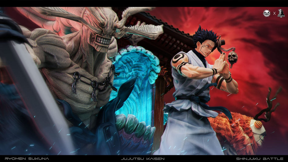 [Pre-order Clsoed] Zany Joke Studio & Temple Studio - Statue - Jujutsu Kaisen - S02 Sukuna, the Battle of the Demon Realm Shinjuku