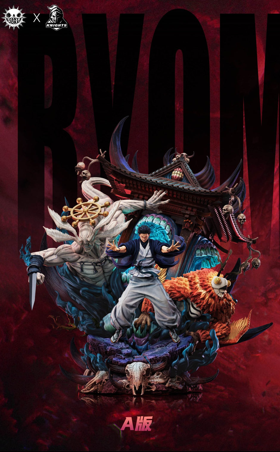 [Pre-order Clsoed] Zany Joke Studio & Temple Studio - Statue - Jujutsu Kaisen - S02 Sukuna, the Battle of the Demon Realm Shinjuku