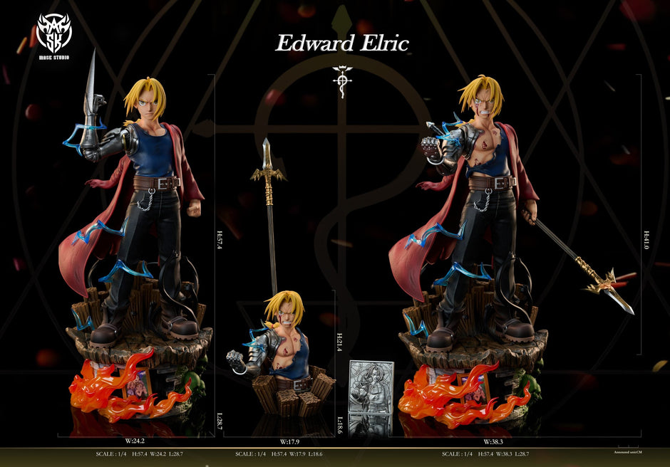 [Pre-Order] Mask Studio - Statue - Fullmetal Alchemist - 01 Edward Elric