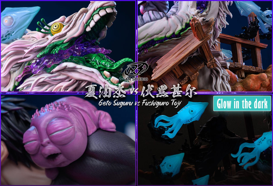 [Pre-Order] AR Studio - Statue - Jujutsu Kaisen - Suguru Geto vs Toji Fushiguro large scene statue