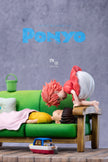 [Pre-Order Closed] Wu Yu Studio - Statue - Ponyo on the Cliff - Hayao Miyazaki Desktop Series 03 The Gentlest Companion Ponyo & Sosuke