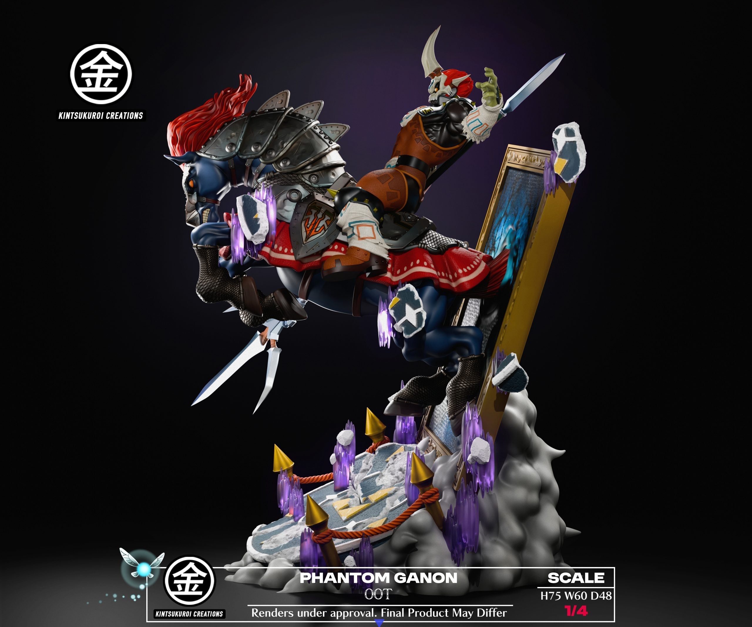 [Pre-Order] Kintsukuroi creations Studio - Statue - The Legend of Zelda - PHANTOM GANON