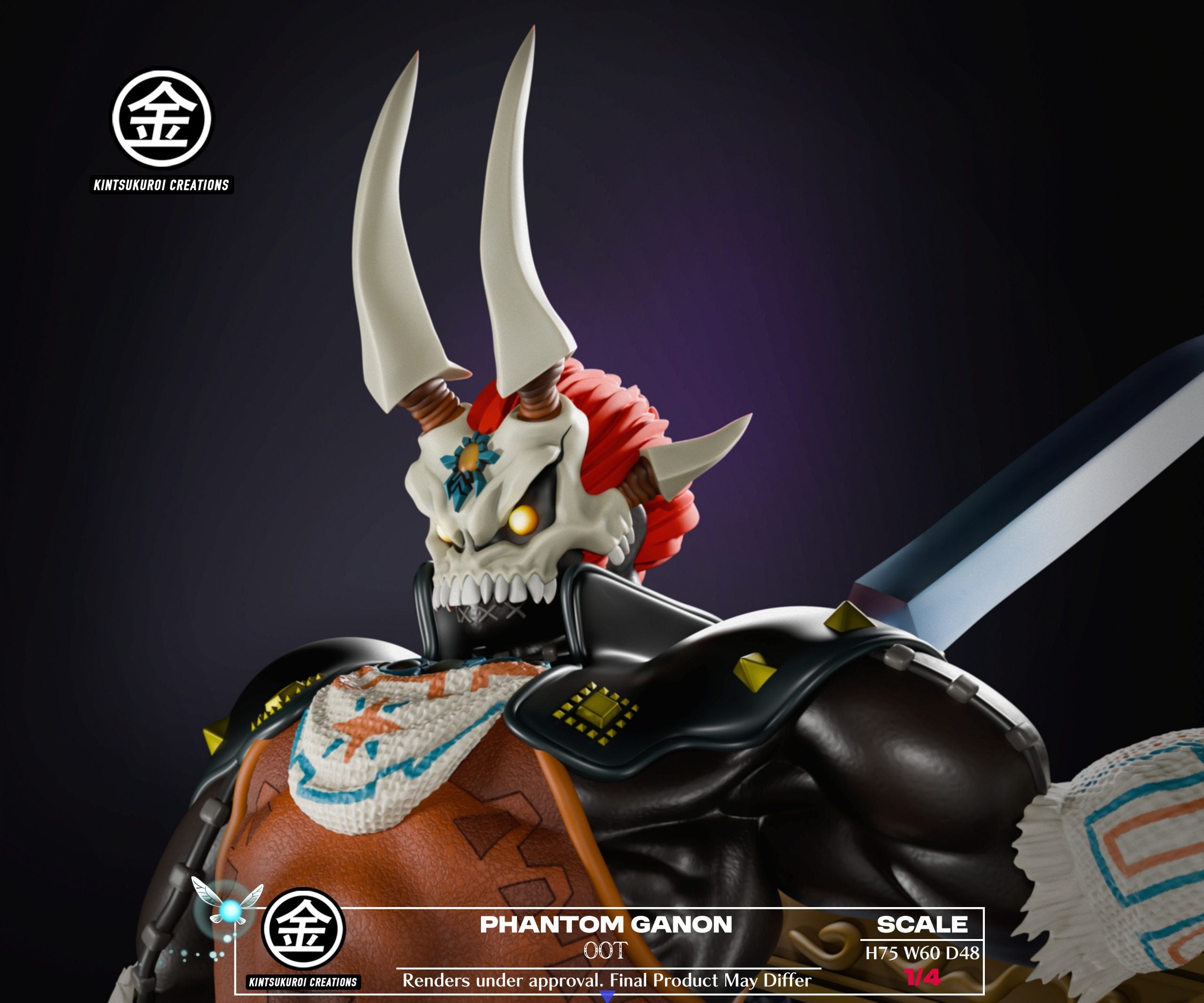[Pre-Order] Kintsukuroi creations Studio - Statue - The Legend of Zelda - PHANTOM GANON