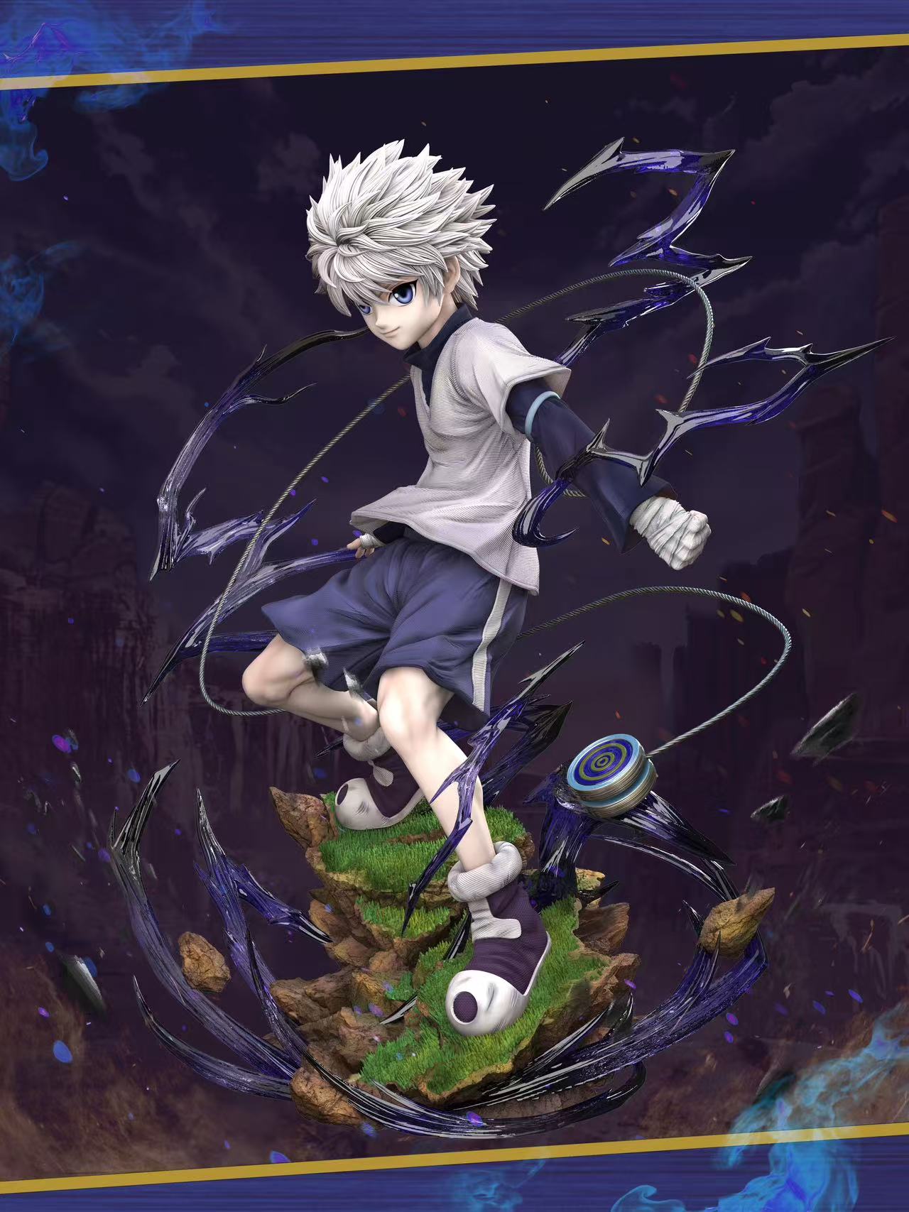 [Warehouse in Stock] Hunter Fan Studio - Statue - Hunter x Hunter - Killua Zoldyck 2.0