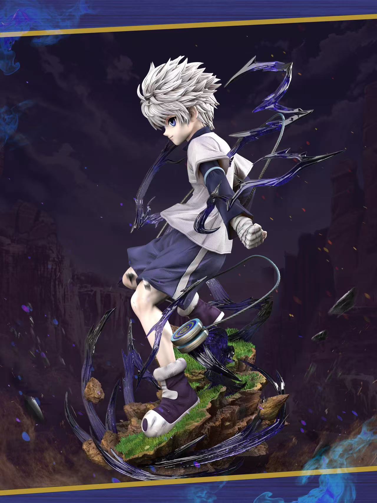 [Warehouse in Stock] Hunter Fan Studio - Statue - Hunter x Hunter - Killua Zoldyck 2.0