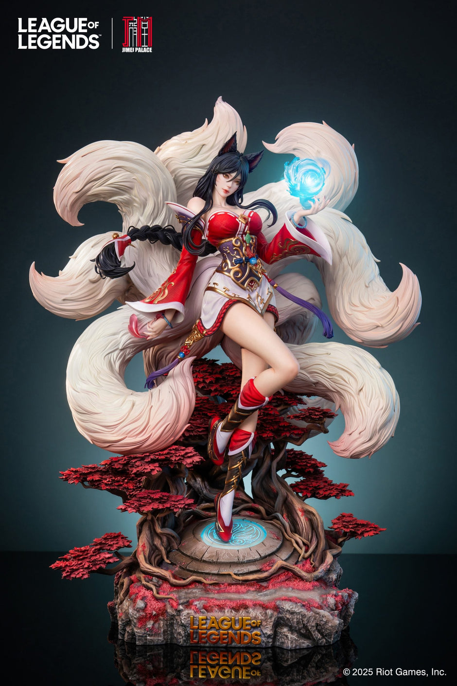[Warehouse in Stock] Jimei Palace studio - Statue - League of Legend - Ahri (Licensed)