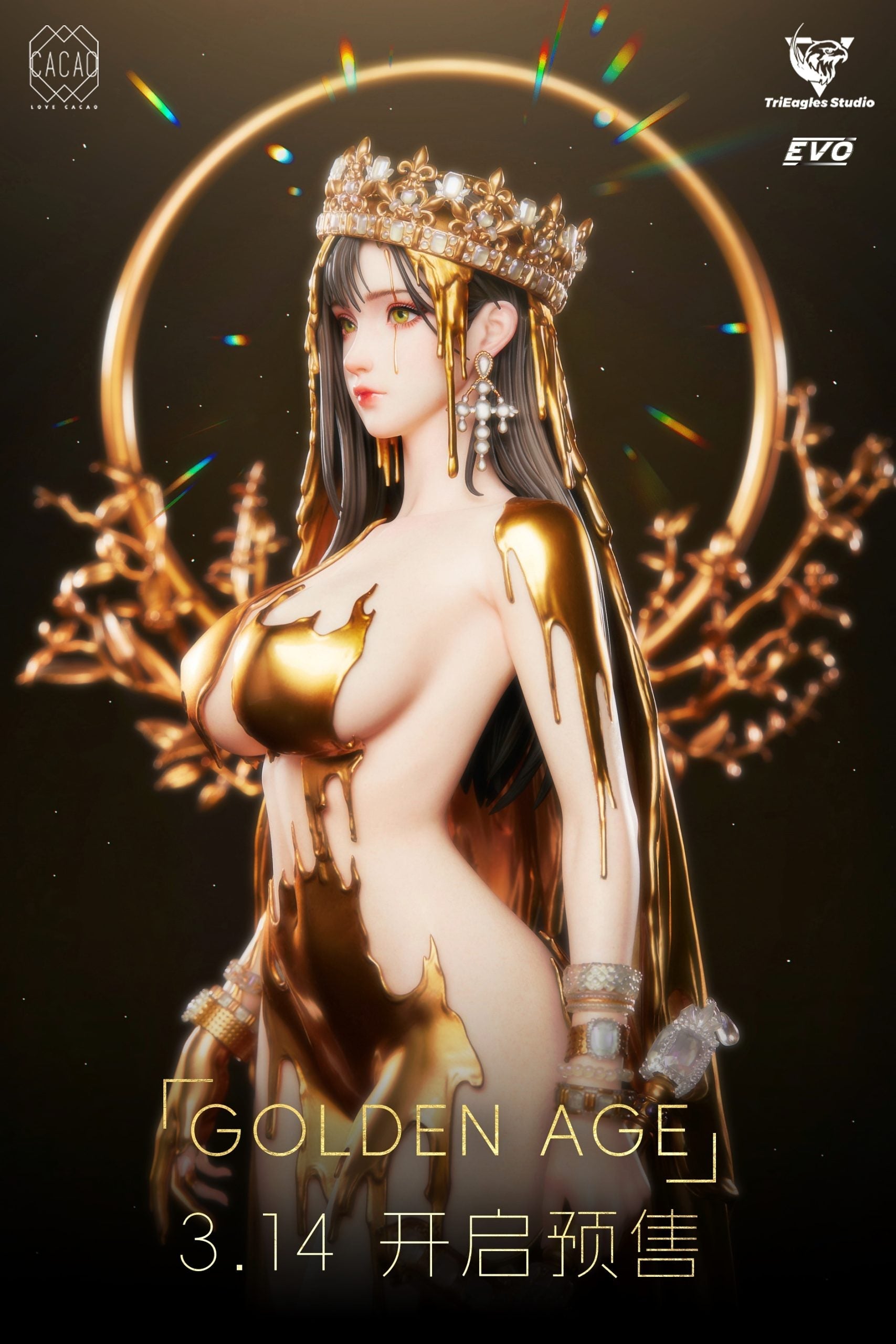 [Pre-Order Closed] TriEagles Studio - Statue - Original - EVOLUTION Series First Release GOLDEN AGE (Licensed)