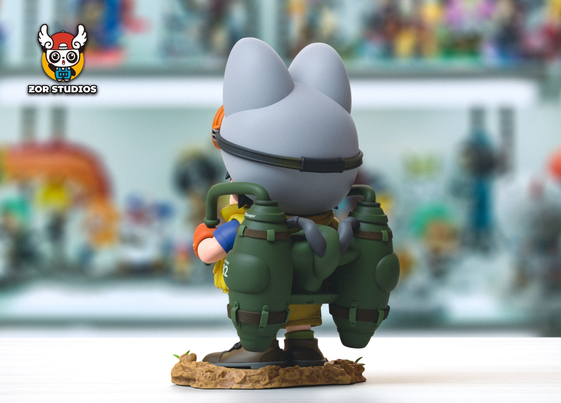 [Pre-Order Closed] ZOR Studio - Statue - Dr. Slump - Penguin Village Family Portrait Series 7th Series Soramame Biisuke