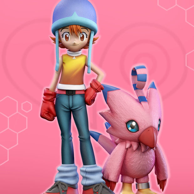 [Pre-Order Closed] Butterfly Studio - Statue - Digimon - Sora Takenouchi and Piyomon