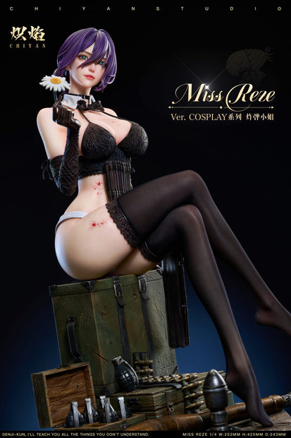 [Pre-Order Closed] CHIYAN Studio - Statue - Chainsaw Man - Miss Bomb Reze