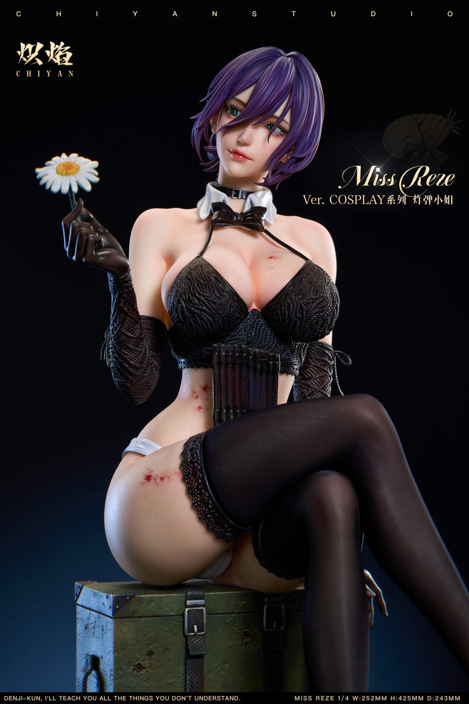 [Pre-Order Closed] CHIYAN Studio - Statue - Chainsaw Man - Miss Bomb Reze