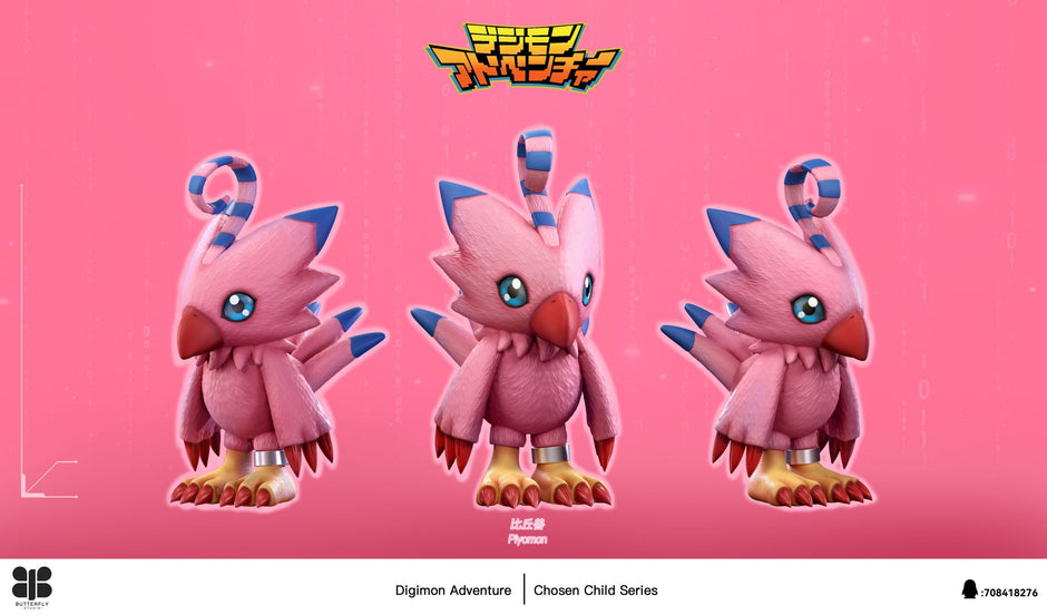 [Pre-Order Closed] Butterfly Studio - Statue - Digimon - Sora Takenouchi and Piyomon